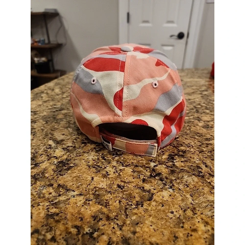 Womens DUCK DYNASTY‎ HAT Pink/Beige/Gray Camo Camouflage A&E TV Show Ladies Cap